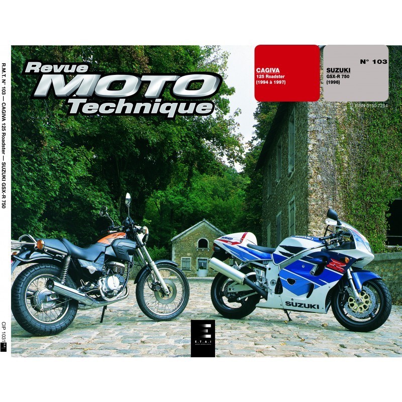 RMT Caviga 125 Roadster (94-97). Suzuki GSX-R750 1996