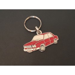 Porte-clés profil Skoda 120 L LS GLS, 742 (rouge)