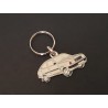 Porte-clés profil Skoda Rapid, 130 135 136 120, 120G 130G 135G, 743 747 (blanc)