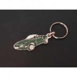 Porte-clés profil Mazda MX-5 MX5 Miata NA (vert)