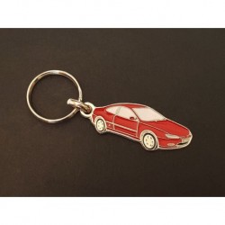 Porte-clés profil Peugeot 406 coupé, V6 (rouge)