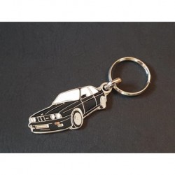 Porte-clés profil BMW M3 E30, Sport Evolution Evo, 320i 323i 325 318i (noir)