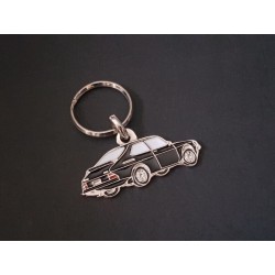 Porte-clés profil Saab 900, 900i, Turbo (noir)