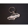 Porte-clés profil Simca Talbot Solara LS GL GLS SX Pullman Escorial Minx (blanc)