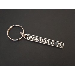 Porte-clés plaque Renault 6 TL, R6 6TL