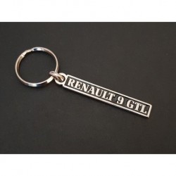 Porte-clés plaque Renault 9...