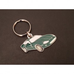 Porte-clés profil Jaguar XKR, XK8, XK X100 (vert)