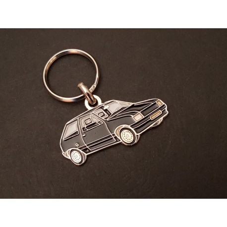 Porte-clés profil Opel Corsa A, Vauxhall Nova (noir)