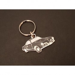 Porte-clés profil Volkswagen Karmann Ghia (noir)