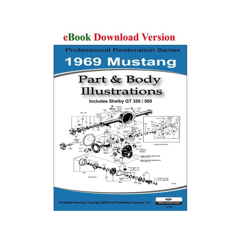 Ford mustang catalogue