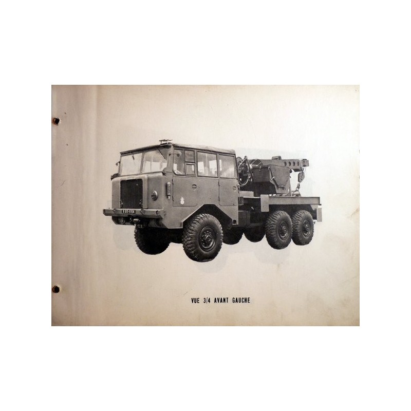 Berliet 6x6 TBU 15 – CLD, manuel de réparation