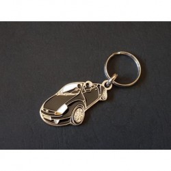 Porte-clés profil Ford StreetKa, Street Ka cabriolet (noir)