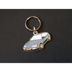 Porte-clés profil Honda CR-X, CRX, HF Si Vtec (gris)