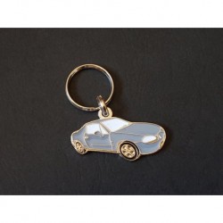 Porte-clés profil Honda DelSol, CRX Civic Del Sol S Si Vtec TransTop (gris)
