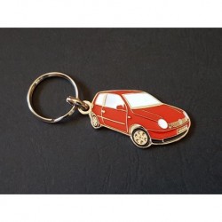 Porte-clés profil Volkswagen Lupo 3L FSi GTI (rouge)