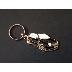 Porte-clés profil Volkswagen Lupo 3L FSi GTI (noir)
