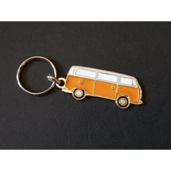 Porte-clés profil Volkswagen T2 Transporter Microbus (orange)
