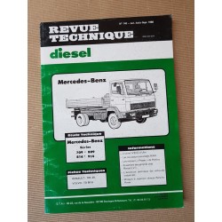 RTD Mercedez Benz 709, 709R, 809, 809R, 814, 914. Moteurs OM 364, 366