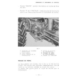 Massey Ferguson MF 42, notice d'entretien