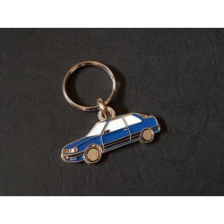 Porte-clés profil Peugeot 309, GTi XS SR GR SX (bleu)