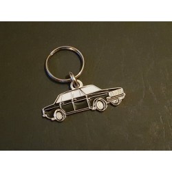 Porte-clés profil Volvo 144, 140 series (noir)