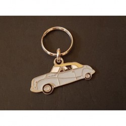Porte-clés profil BMW 501, V8, 502, cabriolet roadster Baur (gris)