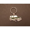 Porte-clés profil Mitsubishi Pajero 2 et Montero 2 4x4 (vert)