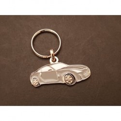 Porte-clés profil Nissan 350Z, Fairlady Z Z33 (gris)