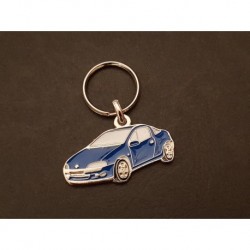Porte-clés profil Opel Tigra A, Vauxhall (bleu)