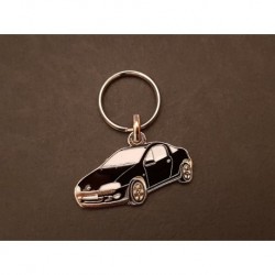 Porte-clés profil Opel Tigra A, Vauxhall (noir)