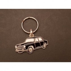 Porte-clés profil Peugeot 403, 403-7 403B (noir)