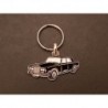 Porte-clés profil Rolls-Royce Silver Shadow (noir)