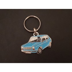 Porte-clés profil Fiat 127,...