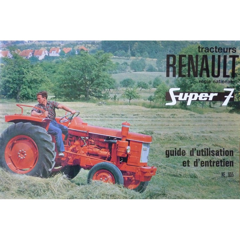 Renault Super 7 type R7055, notice d’entretien (eBook)