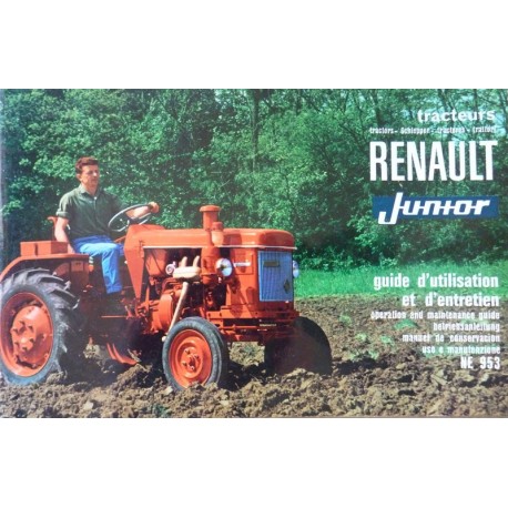 Renault Junior type R7053, notice d’entretien (eBook)