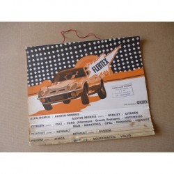Flertex, catalogue freinage et embrayage 1970 original
