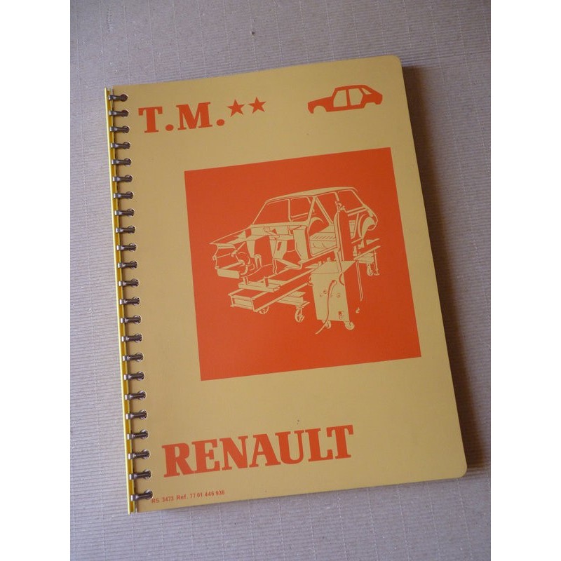 Renault années 80, temps de réparation carrosserie, châssis, peinture