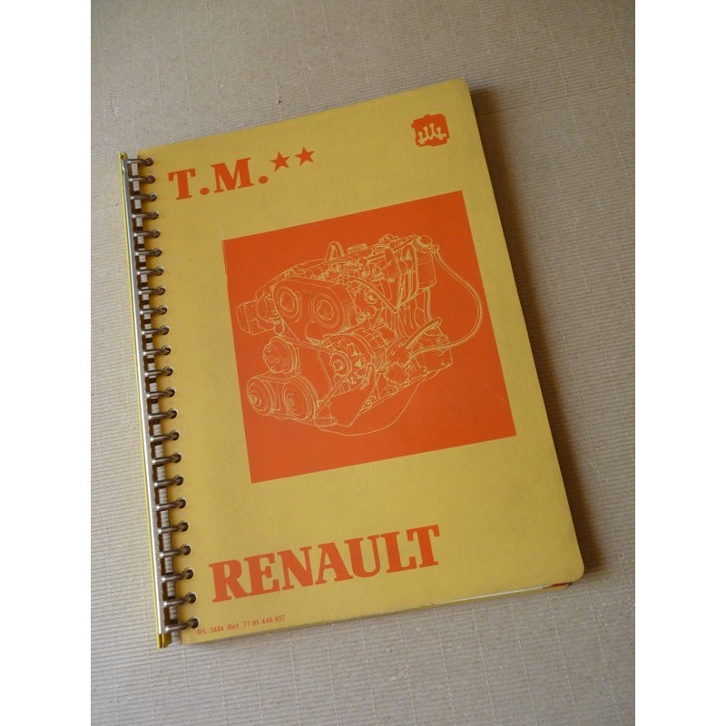 Renault années 70-80, temps de réparation mécanique