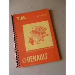 Renault années 70-80, temps de réparation mécanique