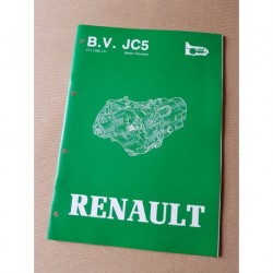 Boîte de vitesses JC5 Renault 19 TD, manuel de réparation original