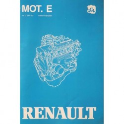 Moteurs E6J E5F E7F E7J Renault 19 et Clio, manuel de réparation (eBook)