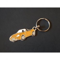 Porte-clés profil Fiat Barchetta, 1.8 16V (orange)
