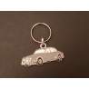 Porte-clés profil Jaguar Mark 2, 240, 340, 3.8 Sedan. Daimler 2.5 V8 250 (gris)