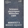 Renault Supercinq et Express, schémas électriques 1989