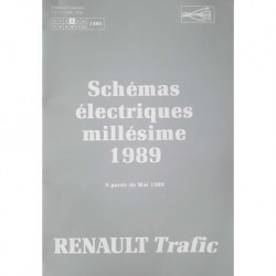 Renault Trafic, schémas électriques 1989 (eBook)