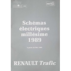 Renault Trafic, schémas électriques 1989 (eBook)