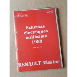 Renault Master, schémas électriques 1989, original
