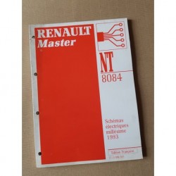 Renault Master, schémas électriques 1993, original