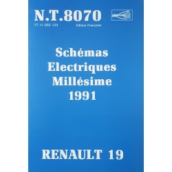 Renault 19, schémas...