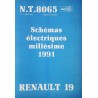 Renault 19, schémas électriques 1991 (eBook)